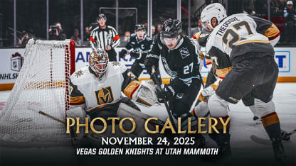 PHOTO GALLERY | Vegas Golden Knights at Utah Mammoth | Nov. 24, 2025
