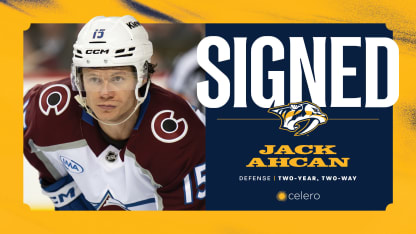 Predators Sign Jack Ahcan