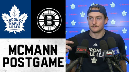 Bobby McMann | Post Game vs. Boston Bruins | November 08, 2025