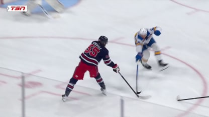 STL@WPG: Binnington effectue un bel arrêt contre Alex Iafallo