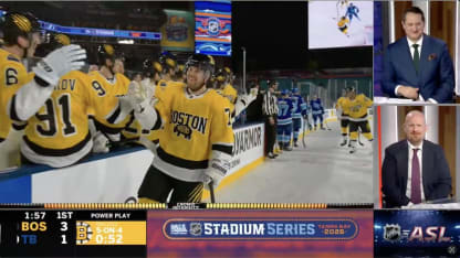 NHL in ASL: Arvidsson scores on the power-play