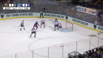 VGK@NYR: Hart with a great save against J.T. Miller