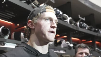 3/26 PHI vs. CHI Postgame: Christian Dvorak