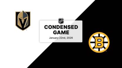 VGK at BOS | Condensed Game