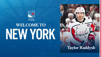 Rangers Agree to Terms with Taylor Raddysh