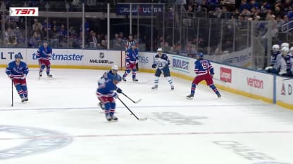 Kyle Connor with a Goal vs. New York Rangers