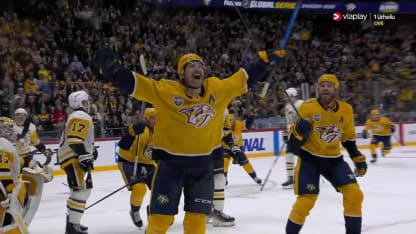 Forsberg iskee pelin tasoihin