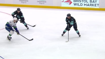 VAN@SEA: Nyman scores goal against Ty Young