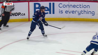 TBL@WPG: Connor scores empty-net goal