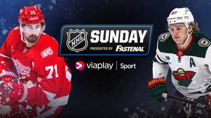 En Wild kväll i Detroit under NHL Sunday