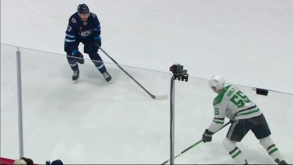 DAL@WPG: Rantanen scores goal against Connor Hellebuyck