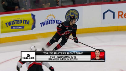 Top 50 Right Now: Sebastian Aho