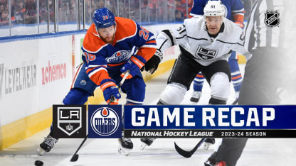 Los Angeles Kings Edmonton Oilers game recap February 26