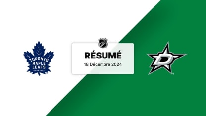 TOR vs DAL | Résumé 18/12/24