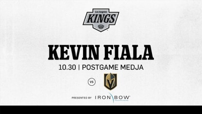 Kevin Fiala Media Availability 10/30/24