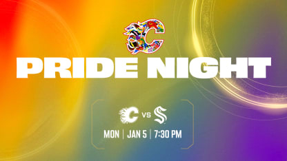 Kraken vs Flames Pride Night