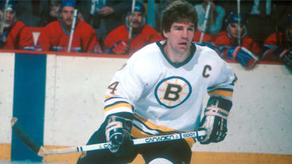 Boston Bruins - Terry O'Reilly played his entire 14-year