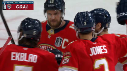 FLA vs. EDM: Ekblad buries tic-tac-toe play