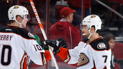 Corey Perry and Andrew Cogliano will face their former Anaheim teammates for the first time on Thursday. "It's going to be weird, it's going to be exciting, and it's going to be good to catch up with some friends," Perry said.