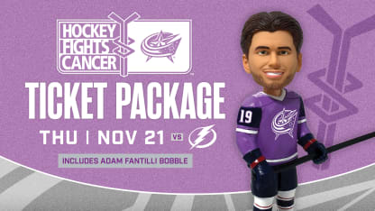 Purchase a Hockey Fights Cancer Ticket Package