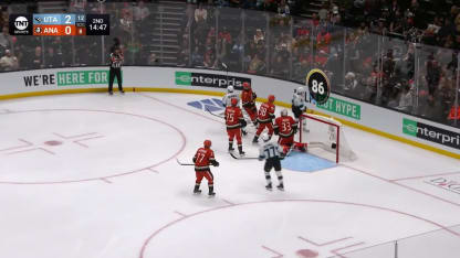 UTA@ANA: Cole scores goal against Ville Husso