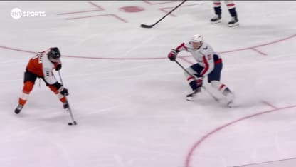 WSH@PHI: Drysdale scores goal against Logan Thompson