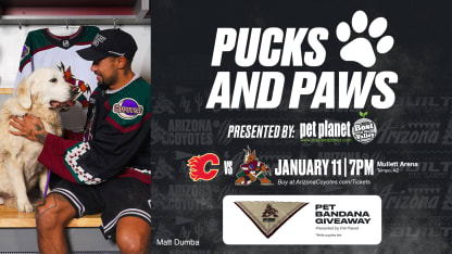 coyotes pucks and paws 2024