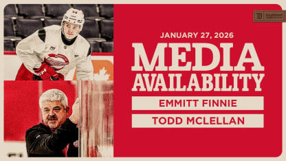 Emmitt Finnie, Todd McLellan Morning Skate