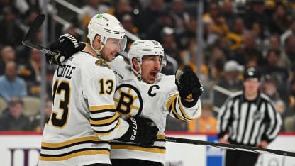 Boston Bruins Pittsburgh Penguins game recap April 13