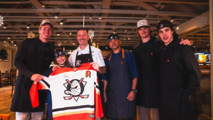 Ducks Learn Sushi Making at The Cannery 