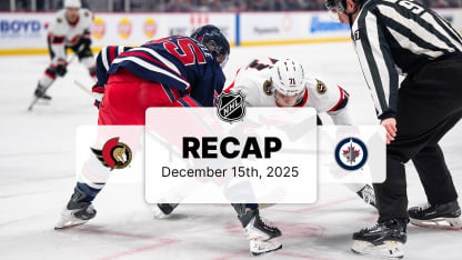 Sestřih: WPG-OTT 2:3 pp