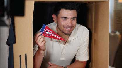 NHL Player Media Tour with Nick Suzuki