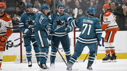 Celebrini sets up Smith for PPG