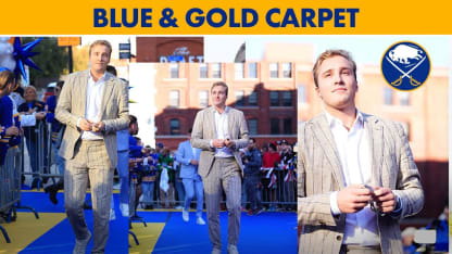 Blue & Gold Carpet