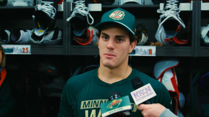 Buium Postgame vs. Nashville 11/4