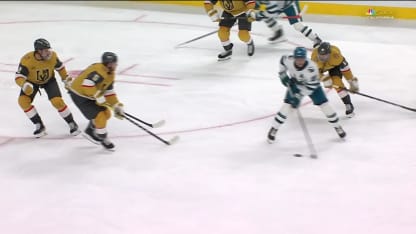 SJS@VGK: Graf scores goal against Carter Hart 