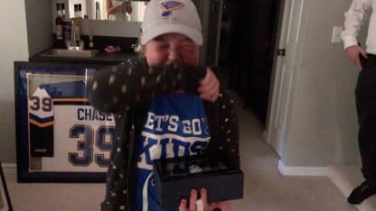 Laila Anderson gets Blues Stanley Cup championship ring