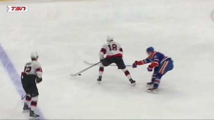 OTT@EDM: Batherson scores goal against Connor Ingram