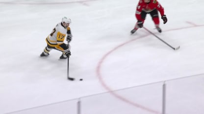 Bryan Rust with a Goal vs. Chicago Blackhawks