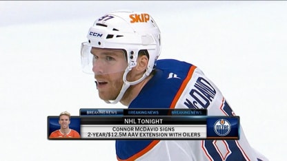 NHL Tonight: McDavid Contract Details