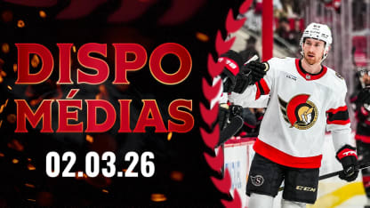 Jake Sanderson dispo médias après le match contre CAR