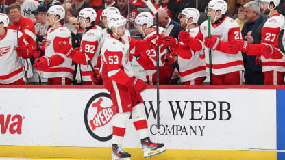 Seider liefert Tor, zwei Assists bei Sieg der Red Wings