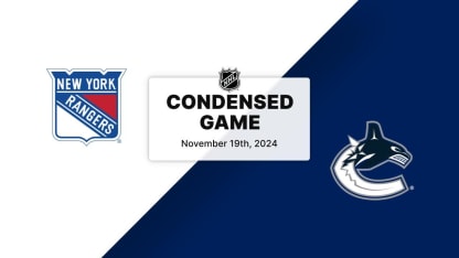 NYR at VAN | Condensed Game