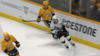 UTA@NSH: Carcone scores goal against Juuse Saros