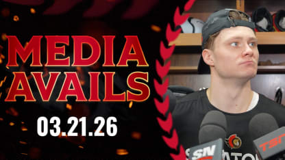 Tim Stützle Postgame Media vs TOR