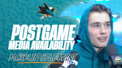 Postgame vs BOS (11/23): Celebrini