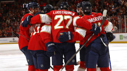 Luostarinen tips puck home in front