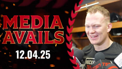 Brady Tkachuk Pregame Media vs NYR
