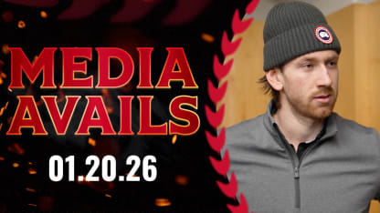 Jake Sanderson Pregame Media vs CBJ