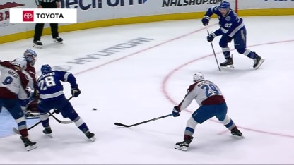 COL@TBL: Girgensons scores goal against Scott Wedgewood